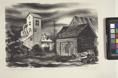 Approach Of Storm by Unbekannter Künstler