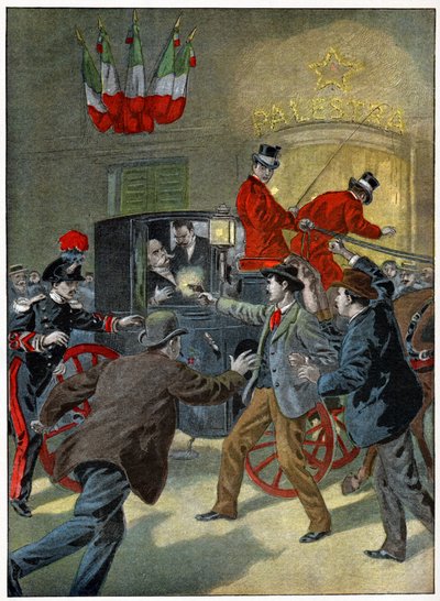 Assassination of Umberto I by Unbekannter Künstler
