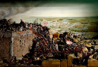 Austro-Turkish War in 1683 (diorama model) by Unbekannter Künstler