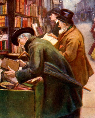 Bookstall, London by Unbekannter Künstler