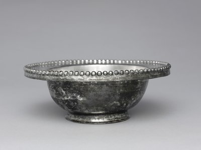 Bowl with Beaded Rim, 300-500 by Unbekannt
