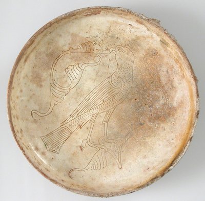Bowl with Bird of Prey, 11th-13th Century by Unbekannt