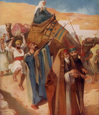 Bridal Procession by Unbekannter Künstler