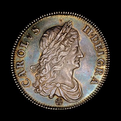 British Coin Depicting King Charles II by Unbekannter Künstler