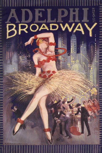 Broadway at the Adephi Theatre, London by Unbekannter Künstler