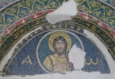 Bust of Christ, lunette, 5th-6th century by Unbekannt