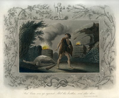 Cain and Abel - Bible by Unbekannter Künstler