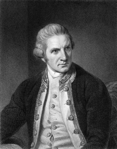 Captain James Cook by Unbekannt