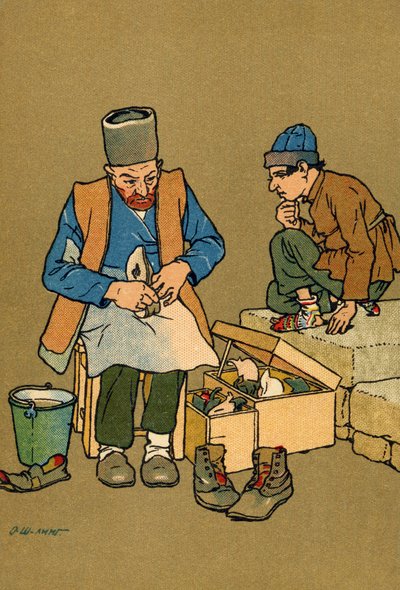 Caucasus: Tiflis Shoemaker by Unbekannter Künstler