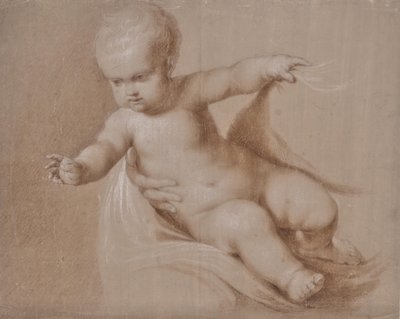 Christ Child in the Arms of the Madonna by Unbekannter Künstler