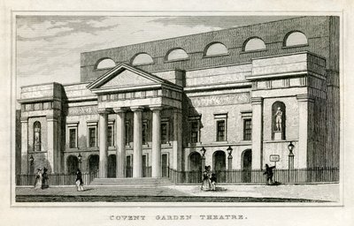 Covent Garden Theatre by Unbekannt
