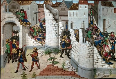 Crusade: The Capture of Jerusalem (detail) by Unbekannter Künstler