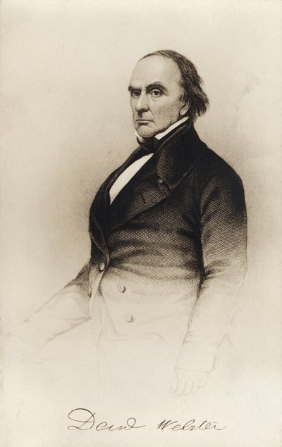 Daniel Webster - Portrait by Unbekannter Künstler