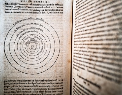 De revolutionibus by Nicolas Copernicus by Alec Hunter