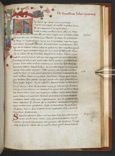 De Senectute by Marcus Tullius Cicero by Unbekannter Künstler