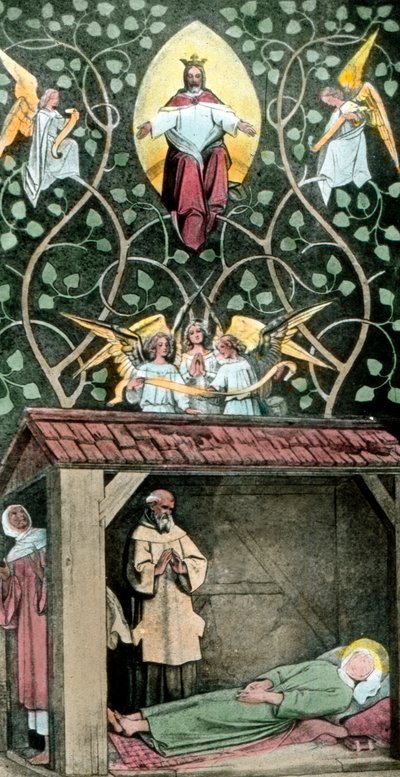 Death of St Elizabeth by Unbekannter Künstler