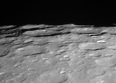 Demonax and Scott Craters by Unbekannter Künstler
