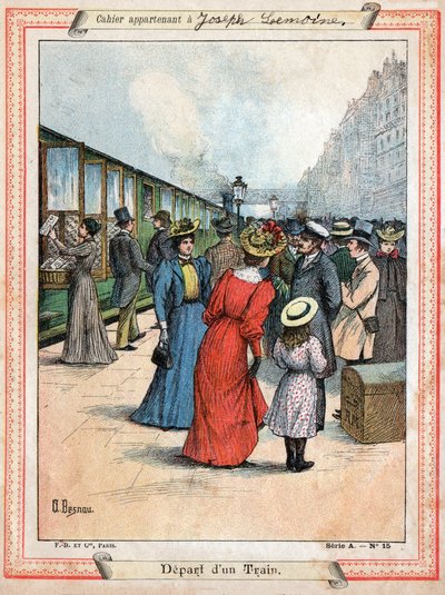 Departure of a Train by Nicolas Liez