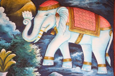 Devoted Elephant, Siem Reap, Cambodia by Unbekannt