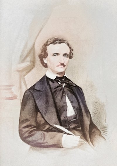 Edgar Allen Poe. 19th century (photo) by Alec Hunter