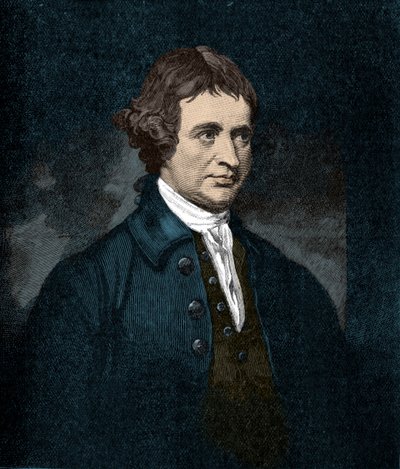 Edmund Burke - Portrait by Unbekannter Künstler