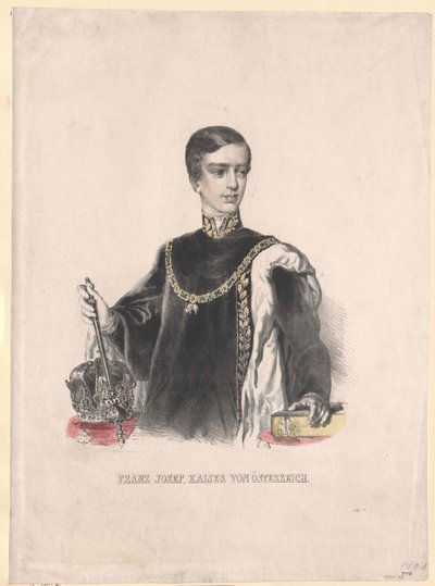 Emperor of Austria Franz Joseph I by Unbekannter Künstler