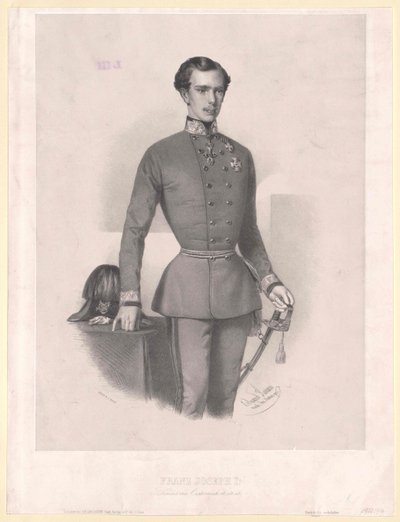 Emperor of Austria Franz Joseph I by Unbekannter Künstler