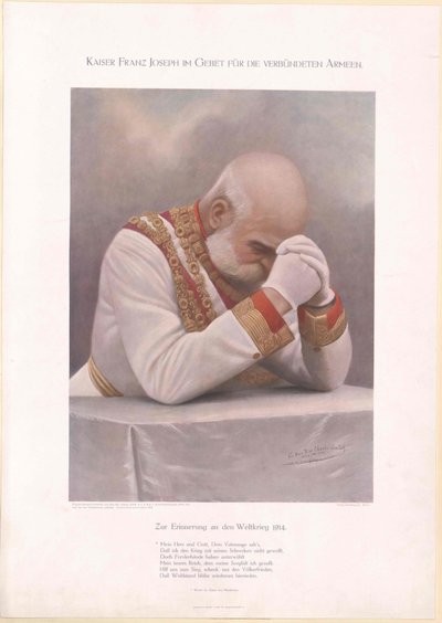 Emperor of Austria Franz Joseph I by Unbekannter Künstler