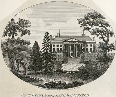 Engraving of Kenwood House by Unbekannter Künstler