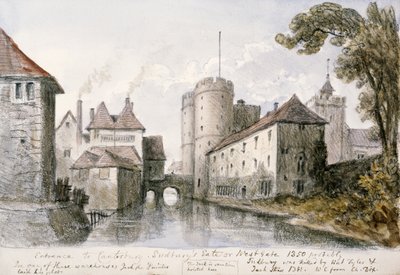 Entrance to Canterbury by Unbekannter Künstler