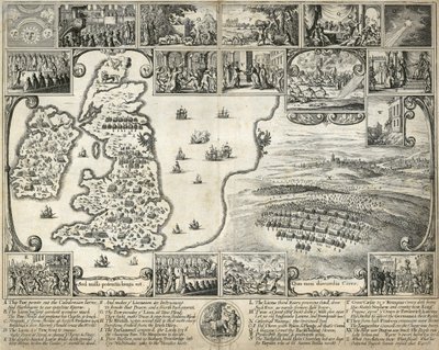 Events of 1640 by Unbekannter Künstler
