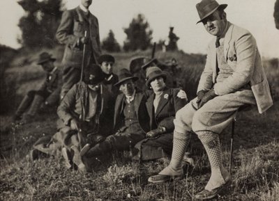 Excursion in the countryside of Meleto by Unbekannter Künstler