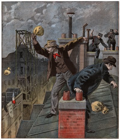 Extreme Right During Dreyfus Case, 1899 by Unbekannter Künstler
