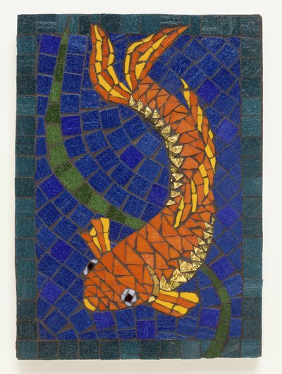 Fish mosaic by Unbekannt