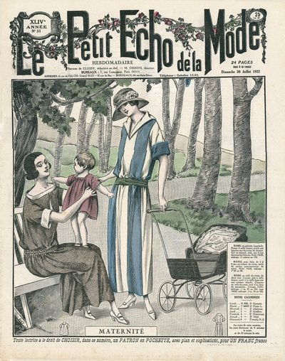 French Fashion by Unbekannter Künstler