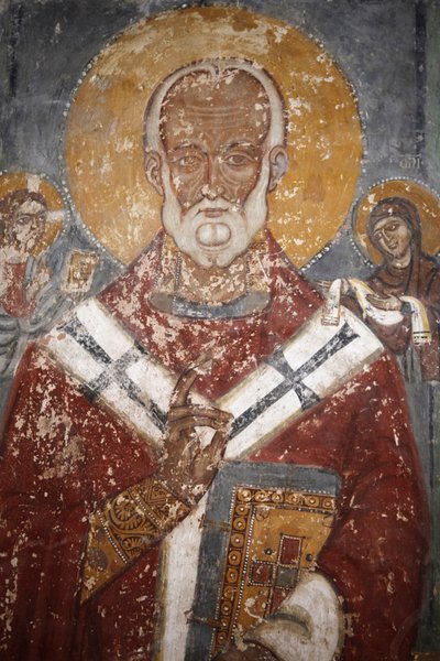Fresco in Nardo cathedral, Apulia, Nardo, Italy by Unbekannt