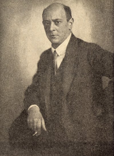 Arnold Schonberg (1874-1951) by Unbekannter Künstler