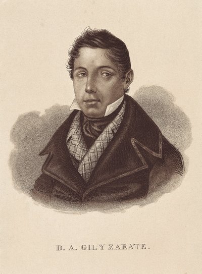 Antonio Gil y Zarate (engraving) by Unbekannter Künstler