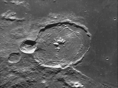 Gassendi Crater, 20 February 2005 by Unbekannter Künstler