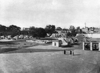 General view of Jaipur Observatory, India by Unbekannt