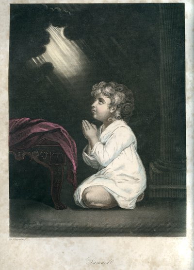 God speaks to Samuel - Bible by Unbekannter Künstler