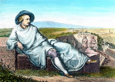 Goethe in Campagna by Unbekannter Künstler