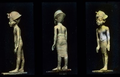 Gold Statuette by Unbekannter Künstler