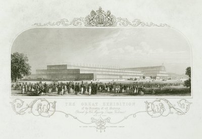 The Crystal Palace, London by Unbekannt