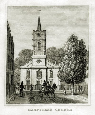 Hampstead Church by Unbekannt