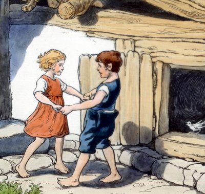 Hansel and Gretel by Unbekannter Künstler