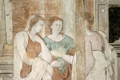 Hill Hall, Cupid and Psyche Mural by Unbekannter Künstler