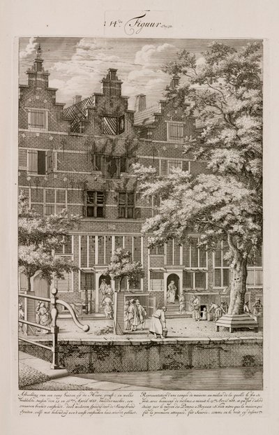 House Damaged by Fire, Amsterdam, Holland by Unbekannt