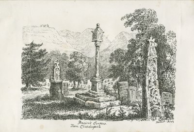 Ilam Church - Ancient Crosses by Unbekannt