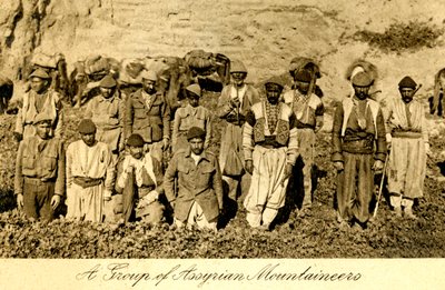 Iraq - Assyrian Mountaineers by Unbekannter Künstler